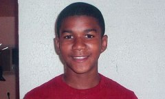 A much younger and smaller Trayvon Martin.